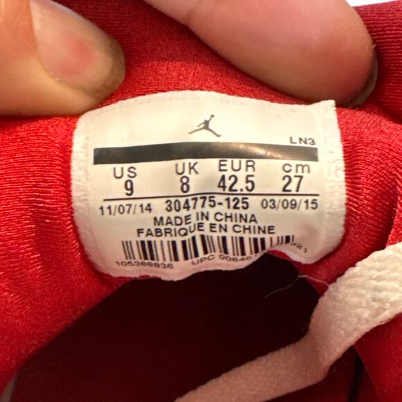 Air Jordan 7 Retro 2015 Hare m9 w10.5 - Picture 9 of 15